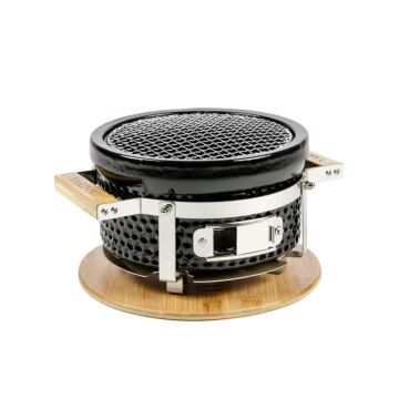 Grill de table MINI Rond Shichirin | Barbecue Teppanyaki- & Hibachi YAKINIKU