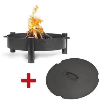 CookKing Brasero Haiti Ø70 cm + Couvercle avec Bord CookKing Brasero Haiti Ø70 cm + Couvercle avec Bord