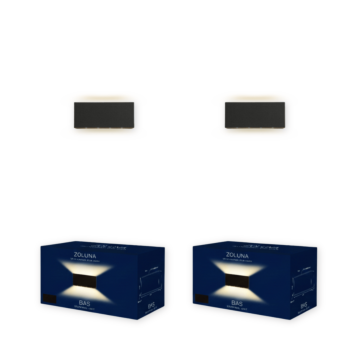 Pack promo ZOLUNA 2x applique murale Bas