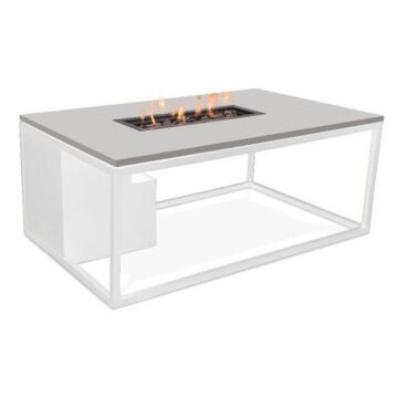 Cheminée de table Cosi Cosiloft 120 blanche/grise Cheminée de table Cosi Cosiloft 120 blanche/grise