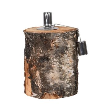 Lampe à huile Esschert en bouleau Lampe à huile Esschert en bouleau