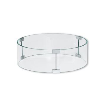 Pare-vent rond en verre Happy Cocooning