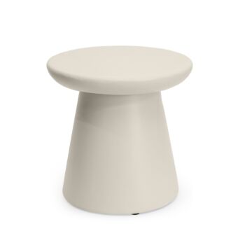 Table d'appoint Happy Cocooning Round beige
