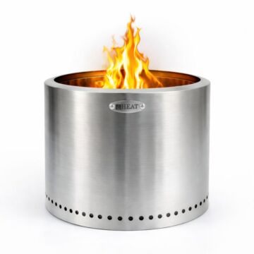 Brasero sans Fumée Rokfri Xlarge en Acier Inoxydable HEAT