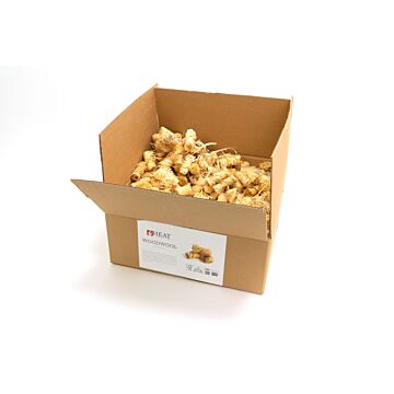 HEAT Allume-feu en Laine de Bois 5 kg