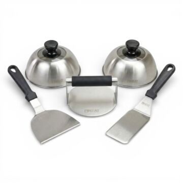 Ensemble d’outils smash burger Presse 5 pièces HEAT