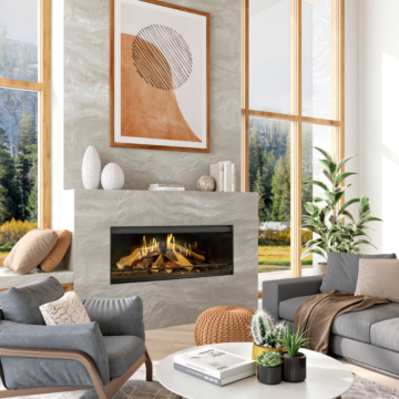 Kalfire E-one 130 Cheminée d'ambiance électrique Image de l’atmosphère
