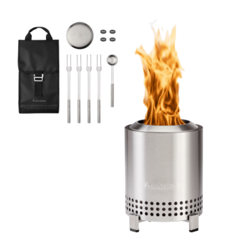 Pack promo Solo Stove Mesa XL acier inox. + kit d'accessoires