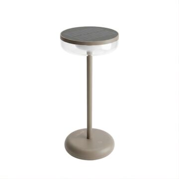 Lampe de table solaire Bobbie cappuccino ZOLUNA