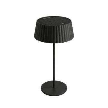 Lampe de table solaire Jyp noire ZOLUNA
