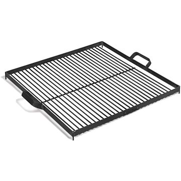 CookKing Grille De Gril en Acier Noir 