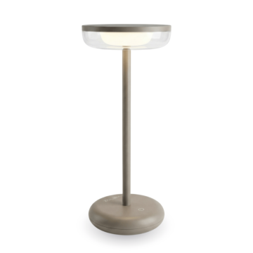 Lampe de table solaire ZOLUNA Bobbie cappuccino
