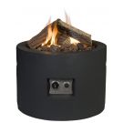 Happy Cocooning Table de feu ronde noire