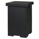 Happy C. Enclosure (Table d'appoint) Réservoir GPL Noir