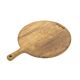 Planche à pizza / planche de service BonTeak ronde grande BonFeu
