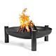 Brasero bol à feu Palma 80 cm acier noir CookKing