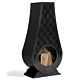 CookKing cheminée de jardin Ankara photo du produit avec du bois
