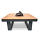 Table de feu Happy Cocooning Horizon 95 anthracite
