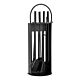 Set d'outils pour cheminée Fyrset rond HEAT