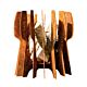 JOKJOR Flint Brasero en acier corten