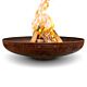 MOODZ brasero acier corten