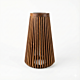 Lampadaire solaire Lon XL en teck ZOLUNA