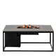 Cosi Fire table Cosiloft 120 Black/Grey front
