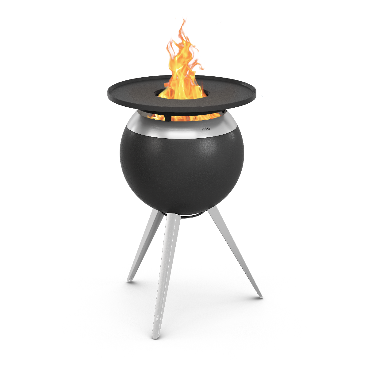 Brasero sans fumée MOON 45 avec plancha höfats