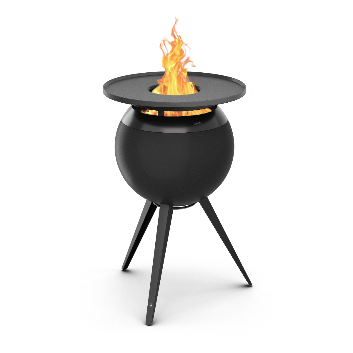 Brasero sans fumée MOON 45 avec plancha höfats