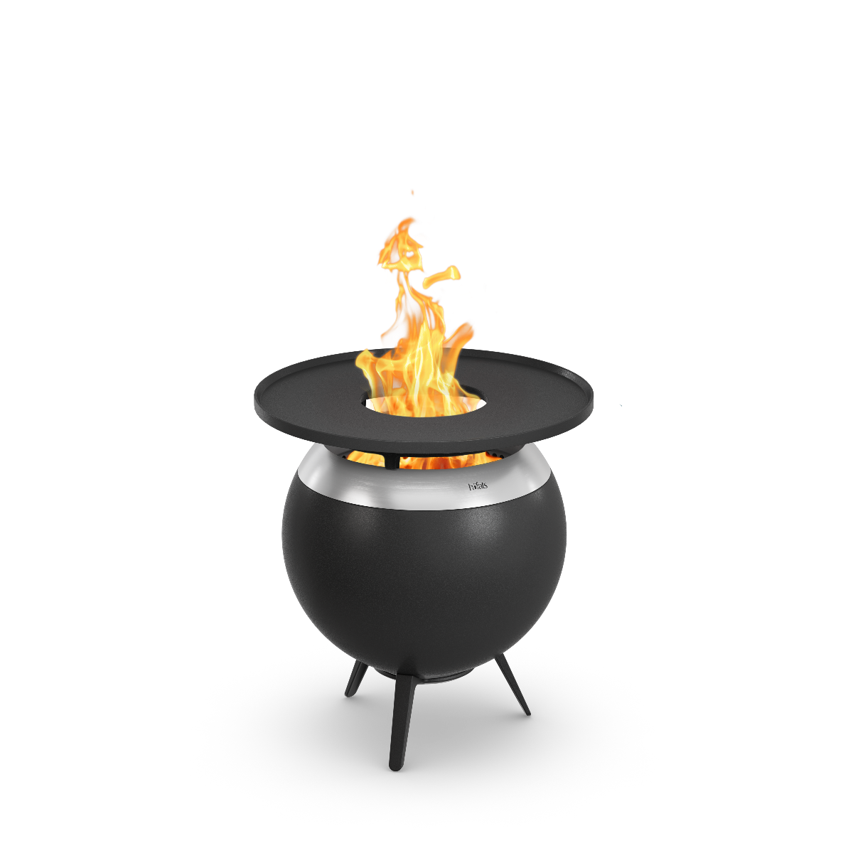 Brasero sans fumée MOON 45 avec plancha höfats