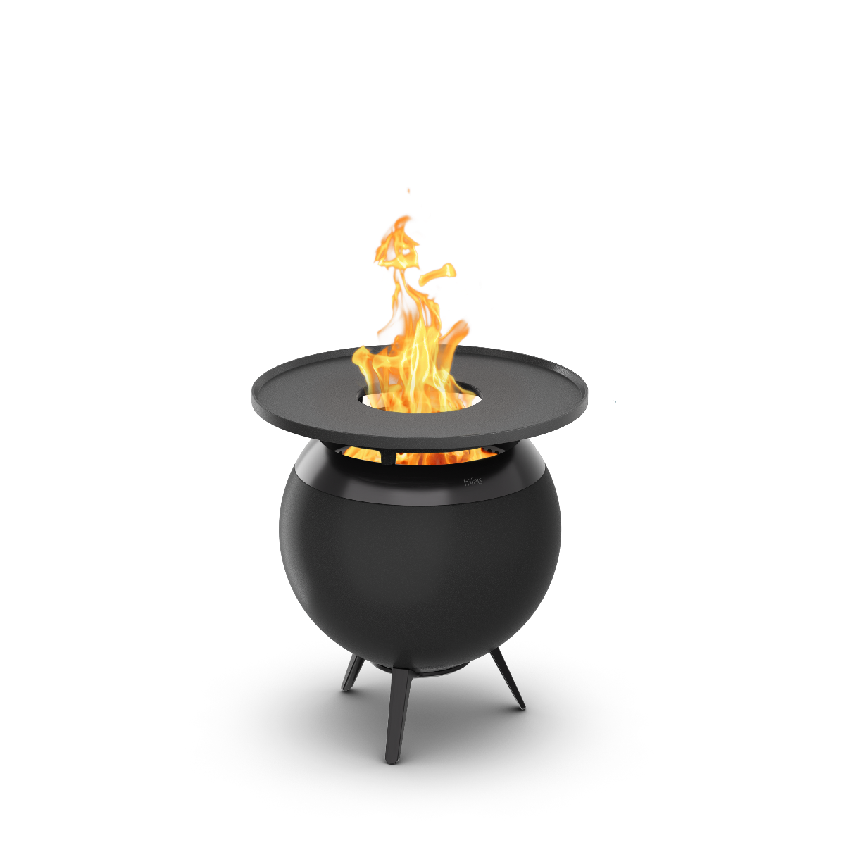 Brasero sans fumée MOON 45 avec plancha höfats