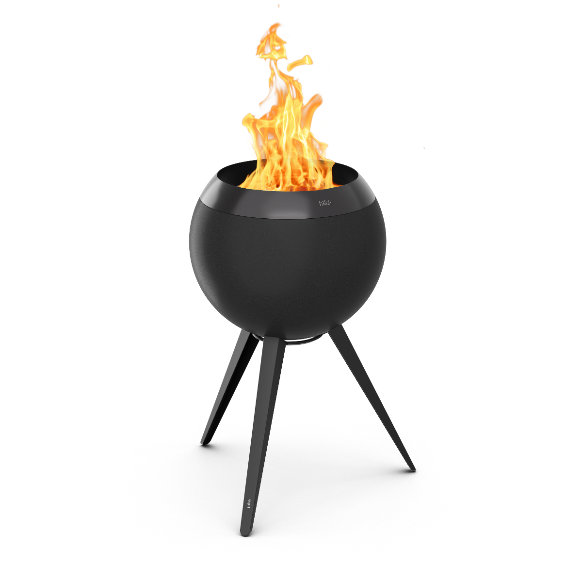 Brasero sans fumée MOON 45 avec pied haut höfats