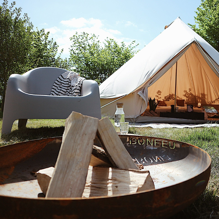 BonFeu Brasero Acier Corten Ø60 cm