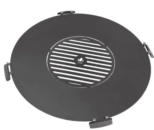 CookKing Plaque de gril avec grille à 4 poignées