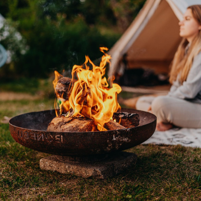 BonFeu Brasero Acier Corten Ø60 cm