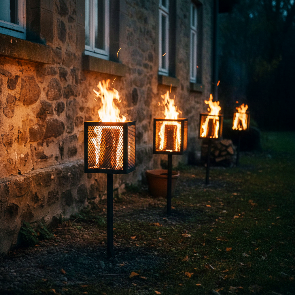 Support de torche suédois Highlandr Square STOOQ