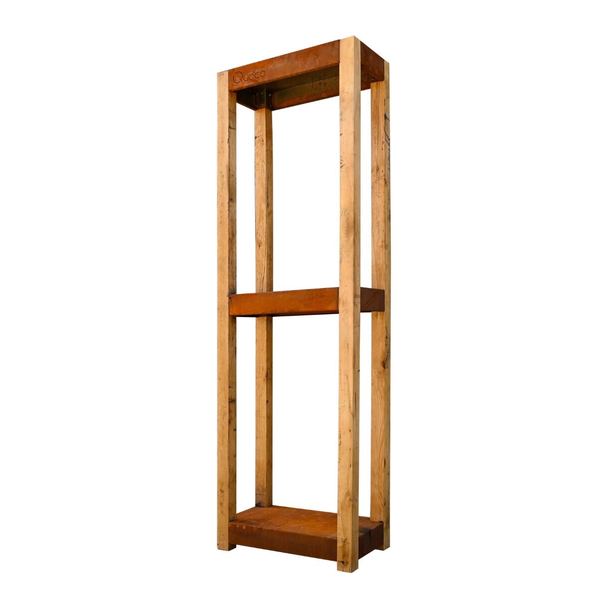 Rangement en bois Cremagliera corten (3 tailles) Quoco