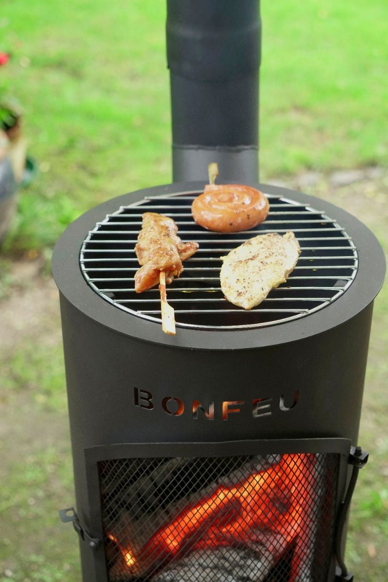 Cheminée de jardin BonFeu BonGiano LP noir