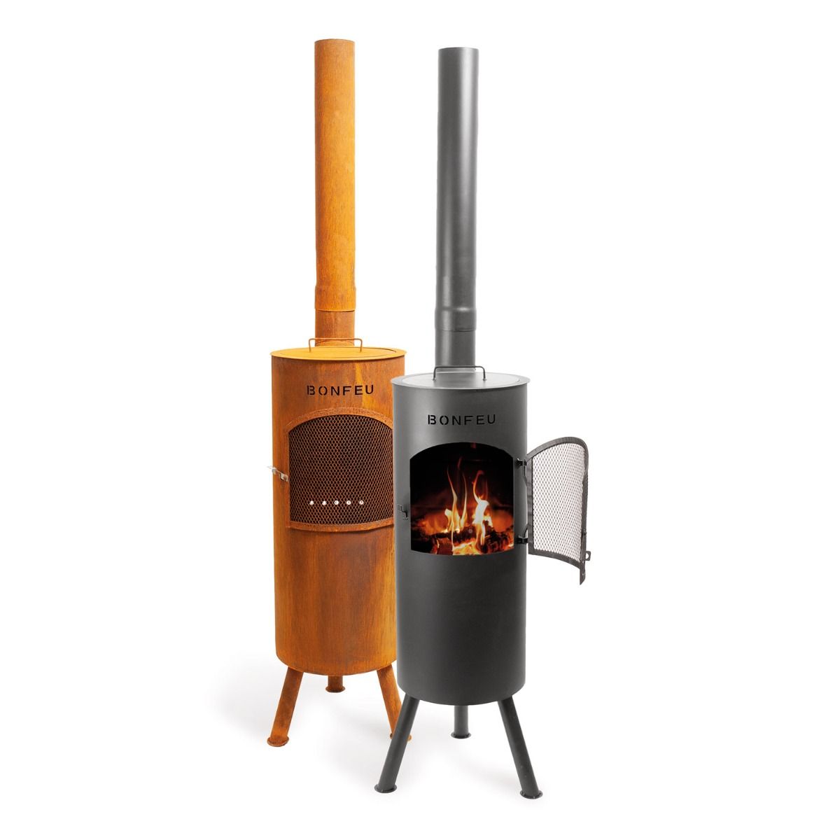 Cheminée de jardin BonFeu BonGiano LP noir