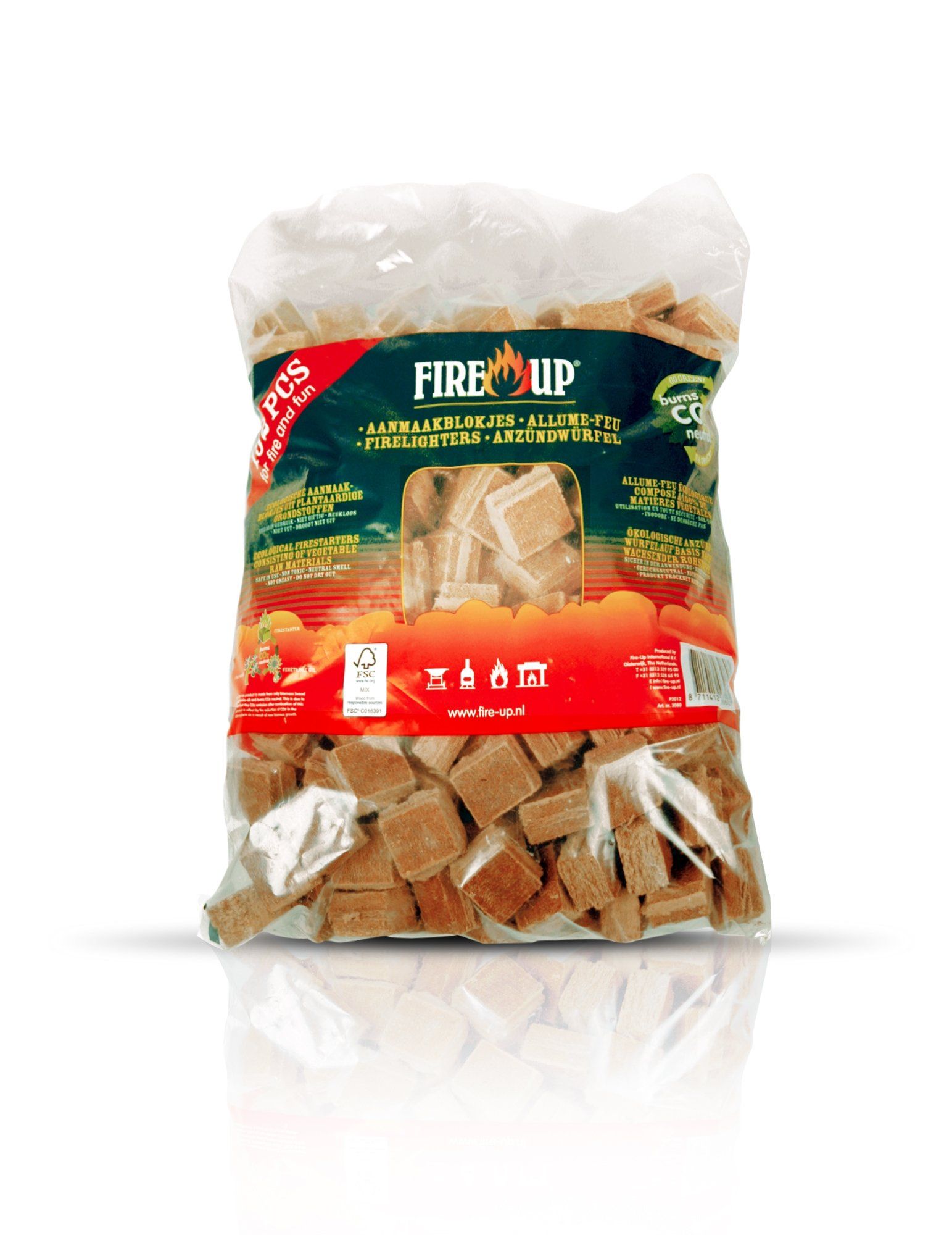 Bûches allume-feu Fire Up (192 pièces)