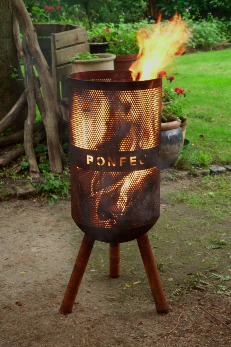 BonFeu BonVes 34 Rouille brasero panier