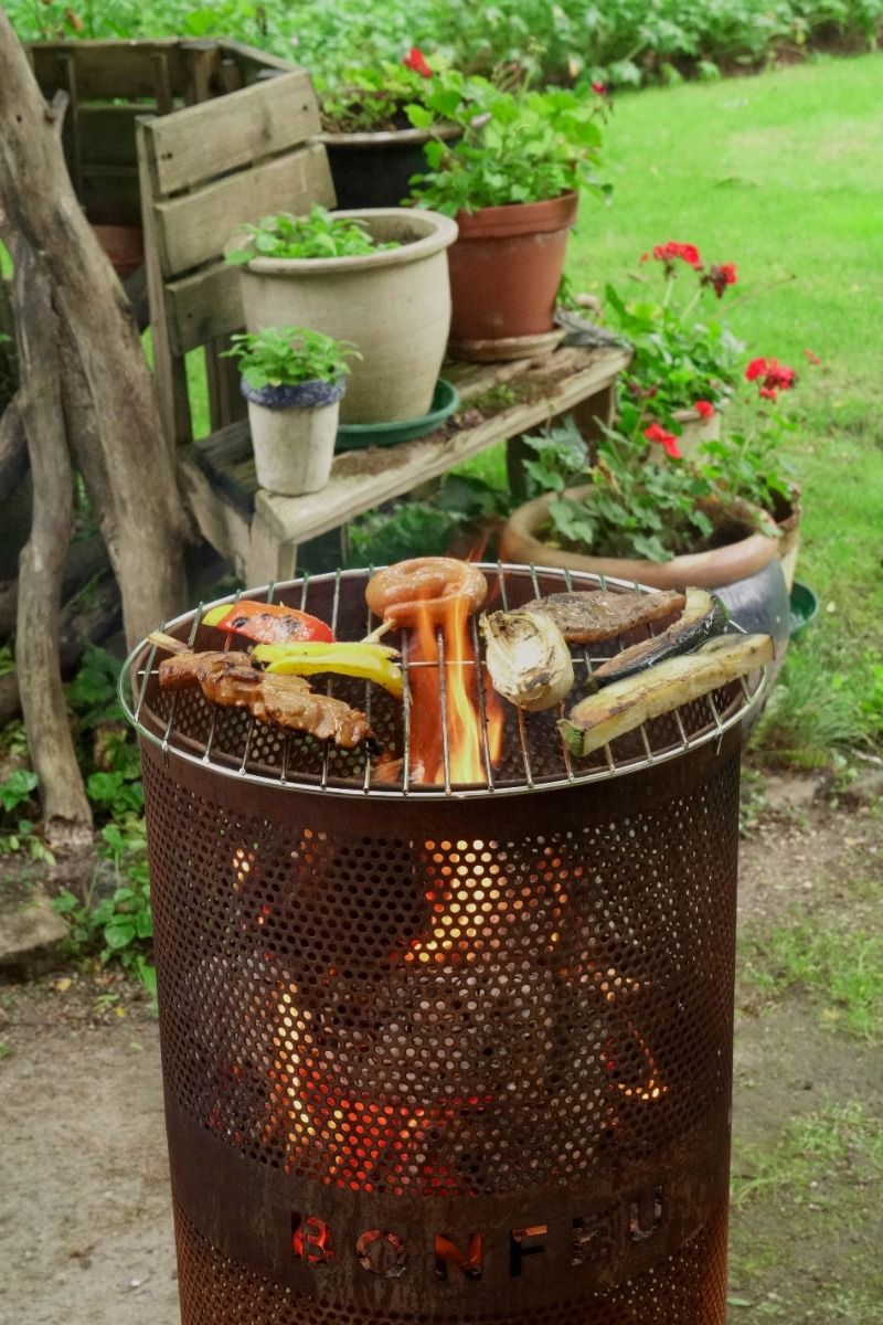 BonFeu BonVes 34 Rouille brasero panier