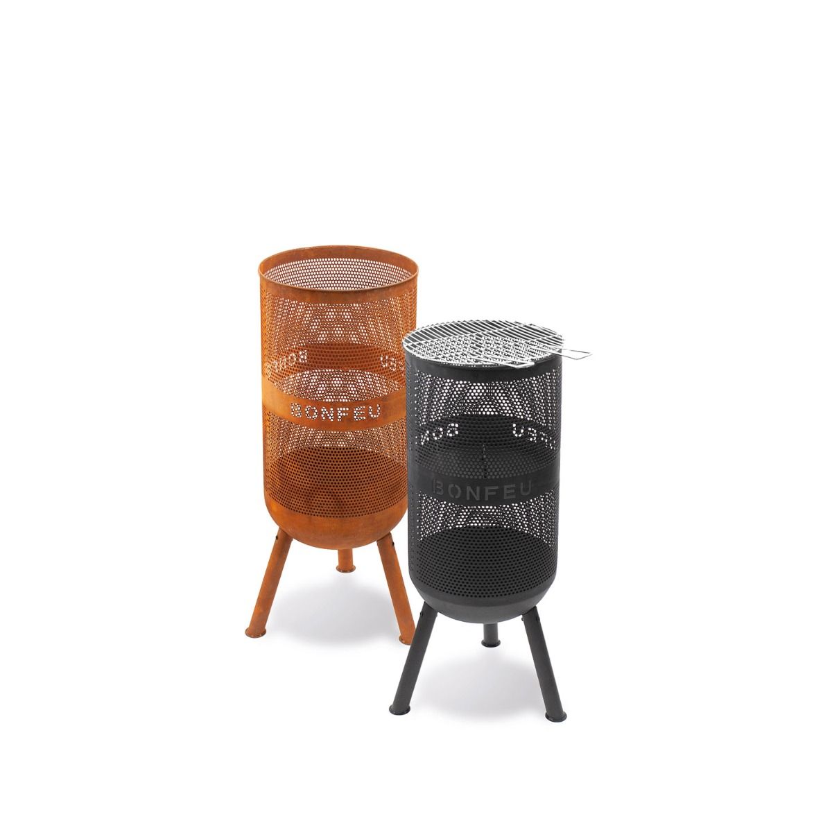 BonFeu BonVes 34 Rouille brasero panier