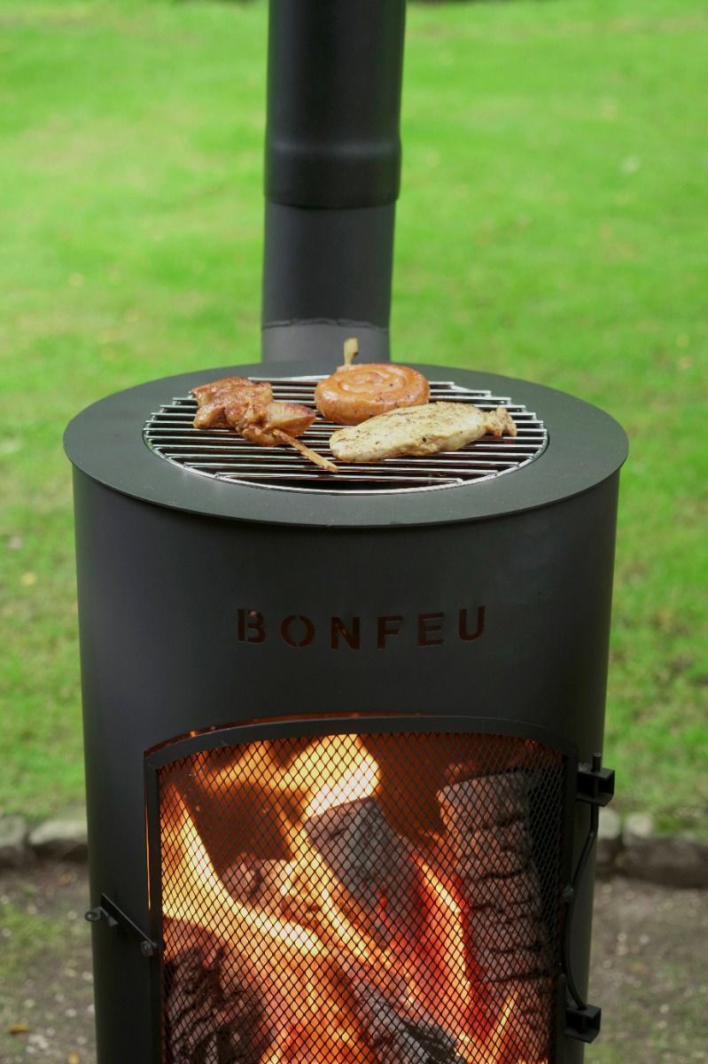 Cheminée de jardin BonFeu Bontino LP Noir