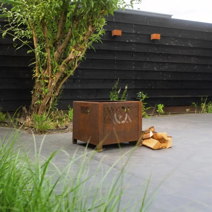 Forno Brasero en Acier Corten