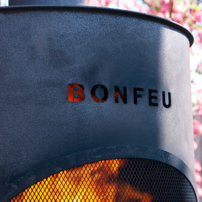 BonFeu BonTon 60 Cheminée extérieur Noir
