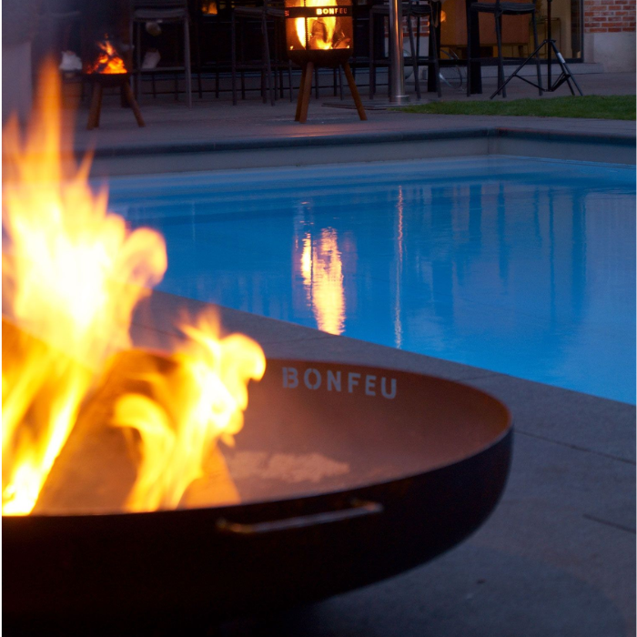 Brasero bol à feu BonBowl Plus acier corten (3 tailles) BonFeu