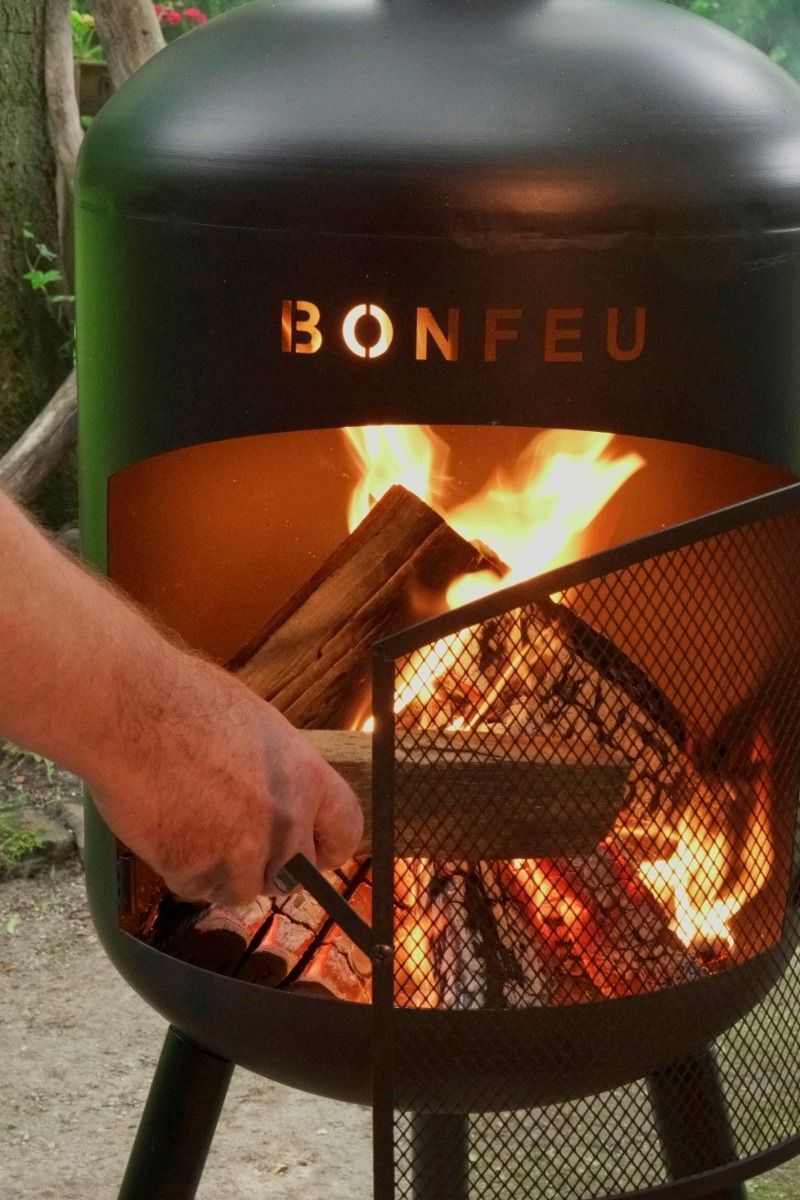 BonFeu BonBono Cheminée de jardin noire BonFeu BonBono Cheminée de jardin noire