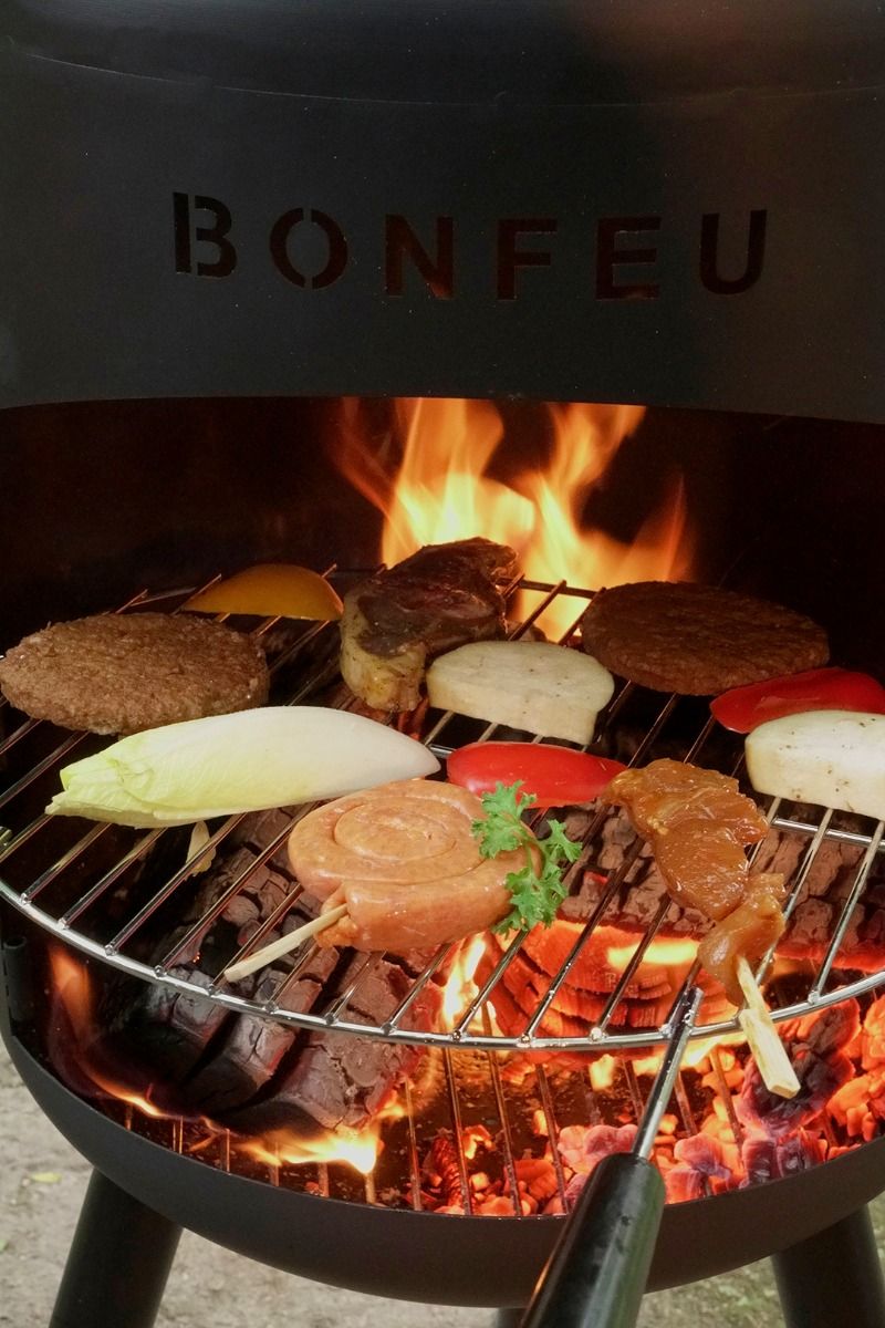 BonFeu BonBono Cheminée de jardin noire BonFeu BonBono Cheminée de jardin noire