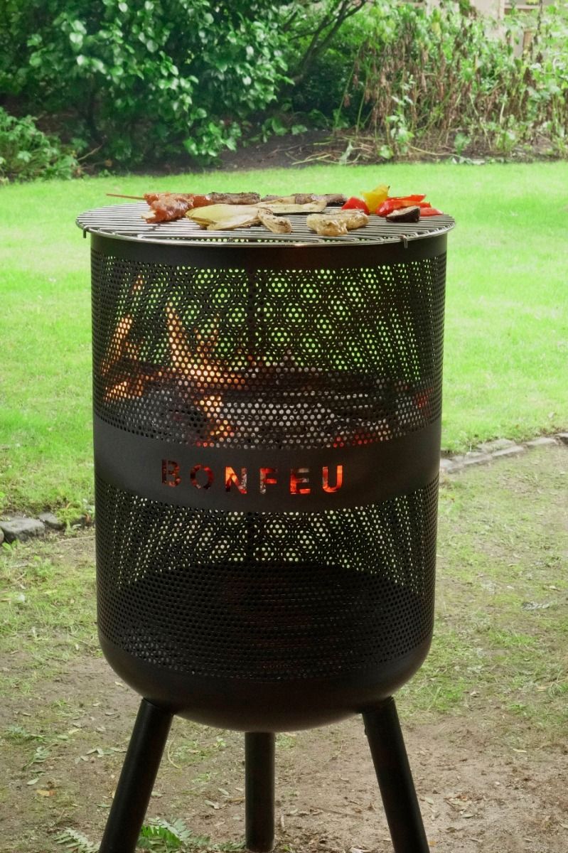BonFeu BonVes 45 Noir brasero panier